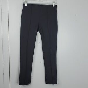 Judith & Charles Pants Pull On Side Zip Split Front Seam Tapered Leg Womens 0